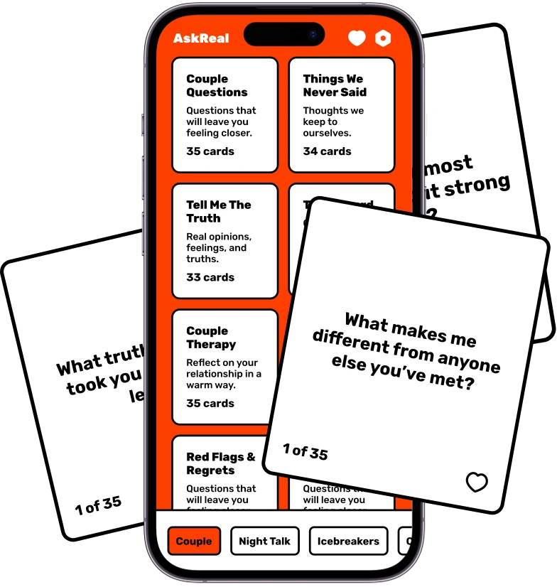 AskReal app on device